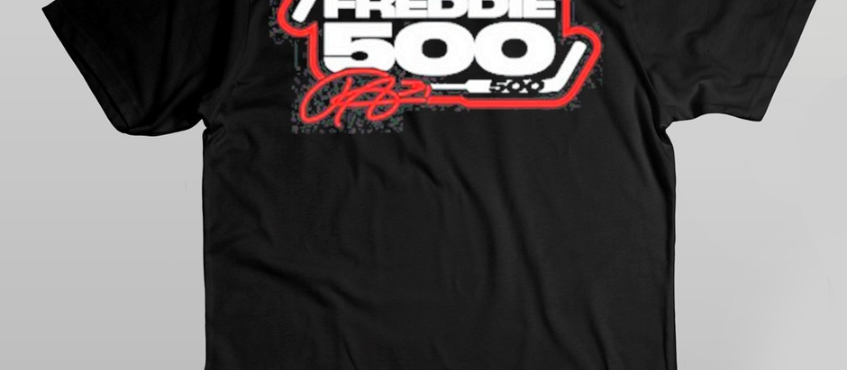 Official Limited Carolina Hurricanes Freddie 500 Signature T-shirt