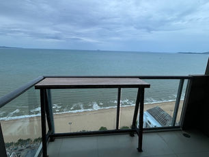 《賃貸 #146》Aeras(ジョムティエン地区)1ベッドルーム 44 m2 高層階フロントシービュー ”保証金返金保証付き”