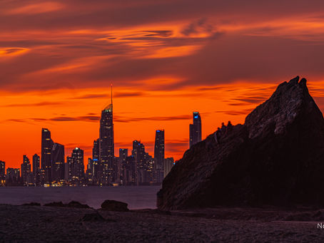 Another sunset from Currumbin, Gold Coast.