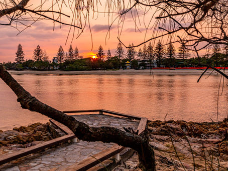 A summers morning from Tallebudgera Creek