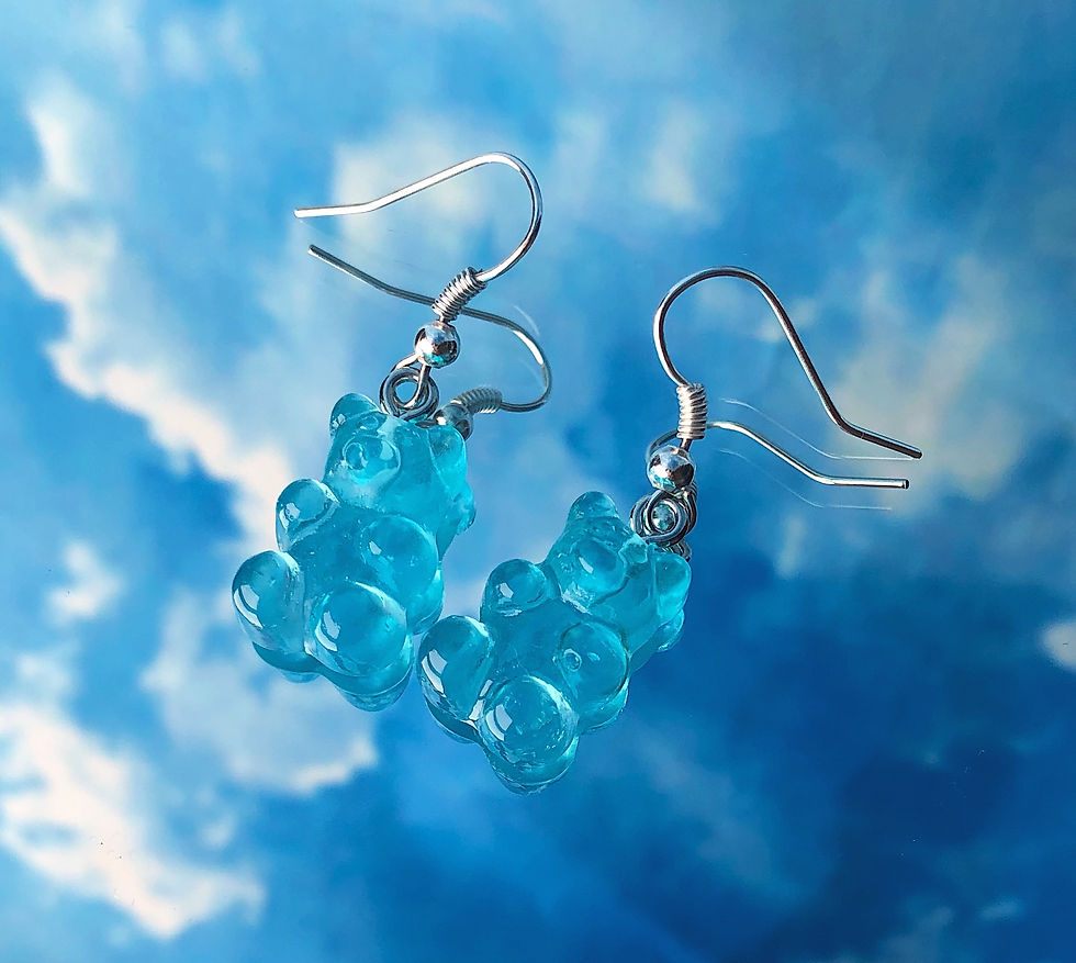 Thumbnail: Gummy Bear dangle earrings