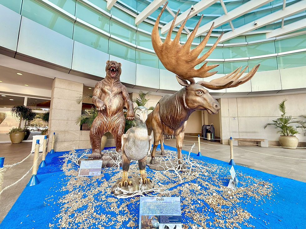 Maior exposição temática do Brasil reúne mais de 40 réplicas de animais em tamanho real