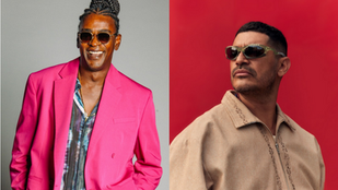 Seu Jorge e Criolo em apresentação no festival Coolritiba na Pedreira Paulo Leminski em Curitiba