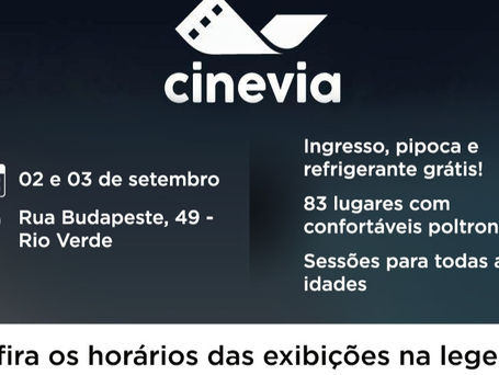 Cinema drive-in do Cine Via Araucária na cidade de Colombo
