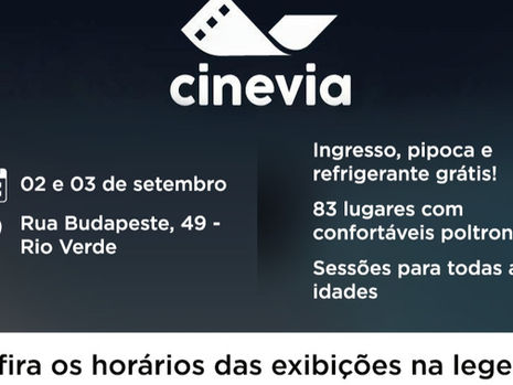 Cinema drive-in do Cine Via Araucária na cidade de Colombo
