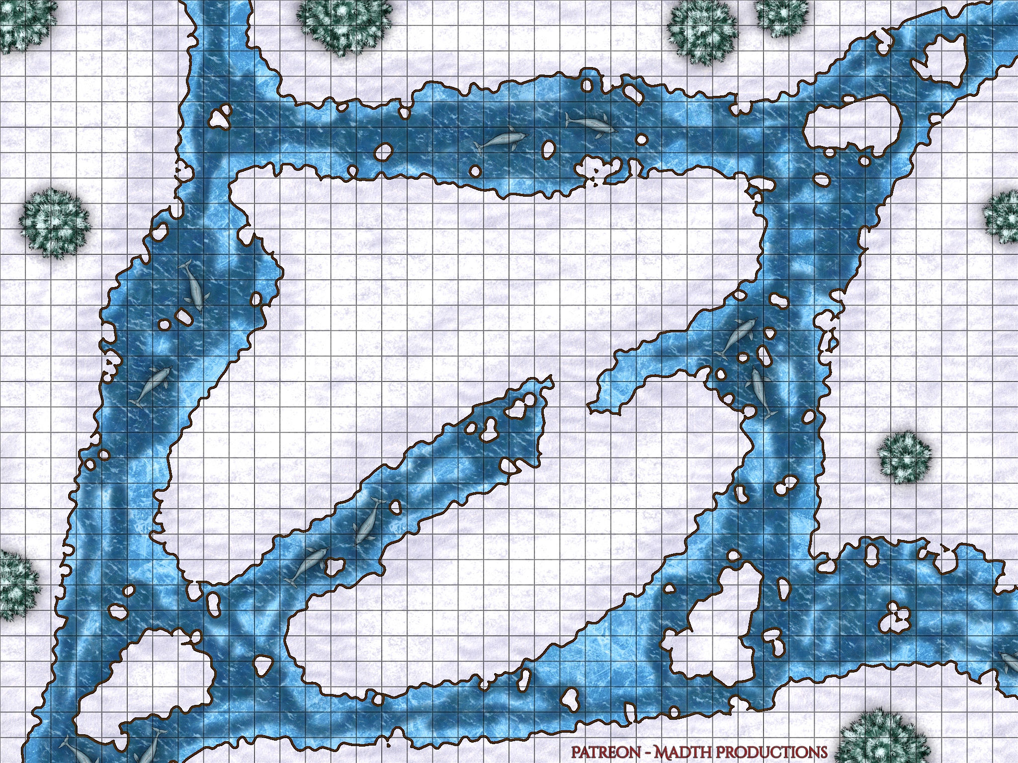 Dolphin Island Battlemap