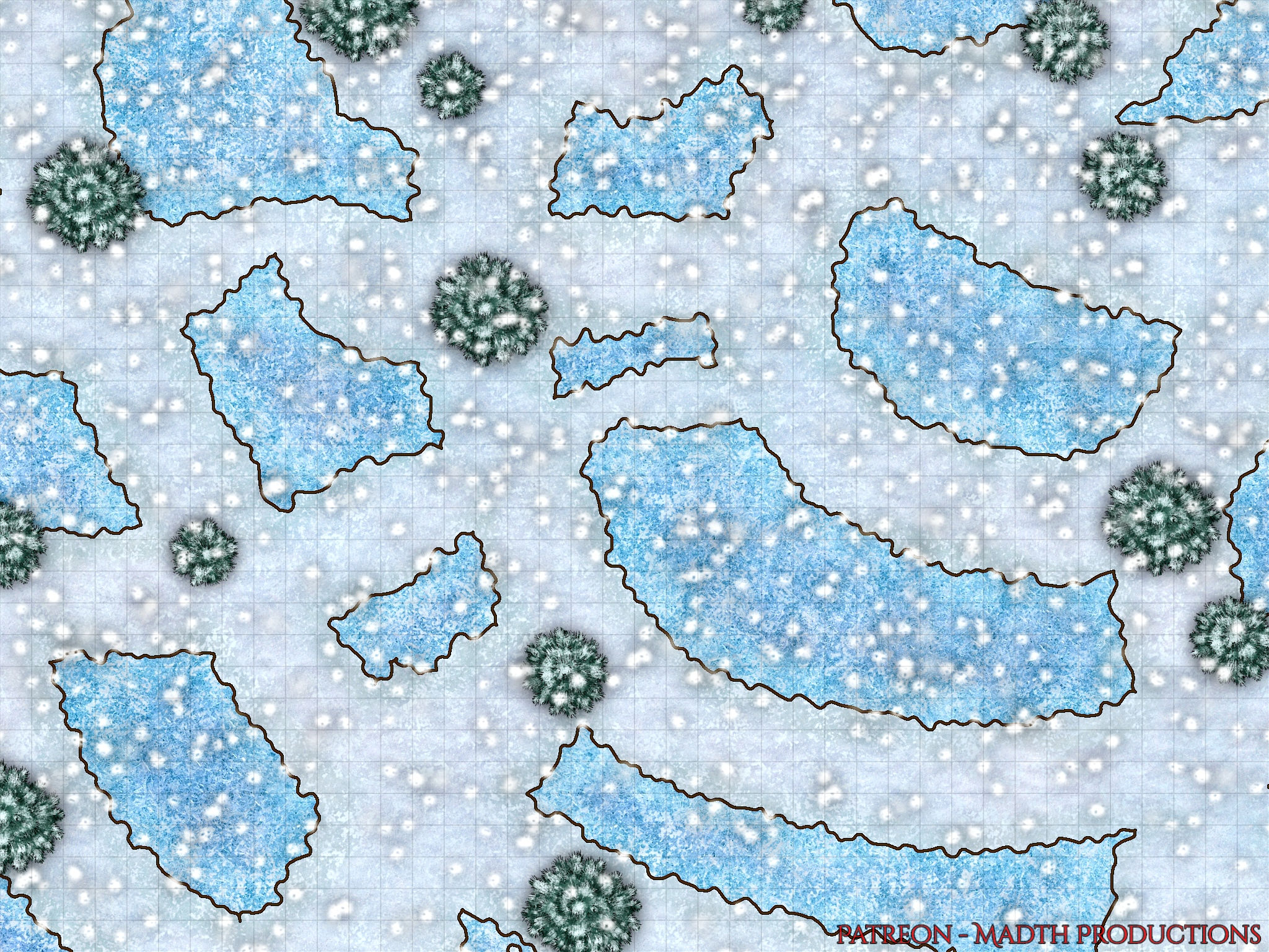 Snowflake Battlemap