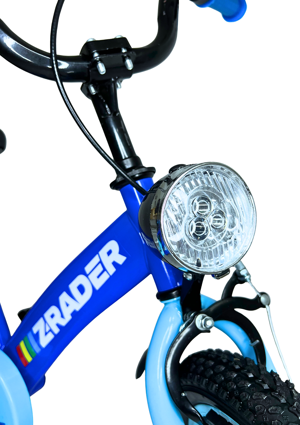 Miniatura: BICICLETA INFANTIL MENINO ARO 12, QUADRO DE FERRO - AZUL