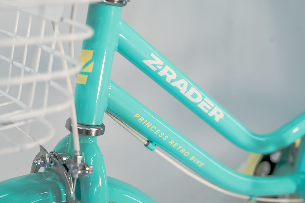 Miniatura: BICICLETA INFANTIL CLÁSSICA RETRÔ ARO 16 AÇO CARBONO - ZRADER