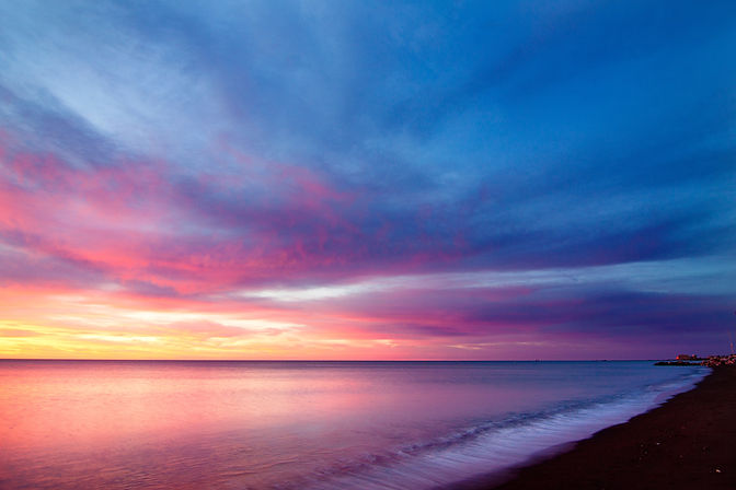 Beach sunset