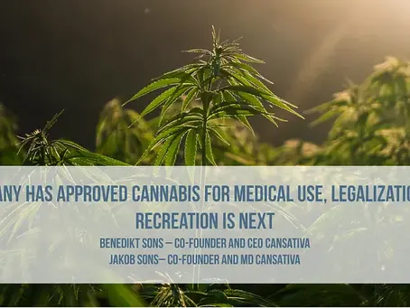 Germany has approved Cannabis For Medical Use, and Legalization for Recreation Is Next — Founder Interview