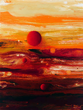 Acryl auf Leinwand, Karoline Schodterer, Bad Ischl / Befreit