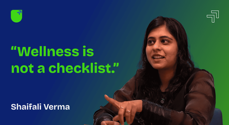 Shaifali Verma shares real strategies for mental health in the workplace