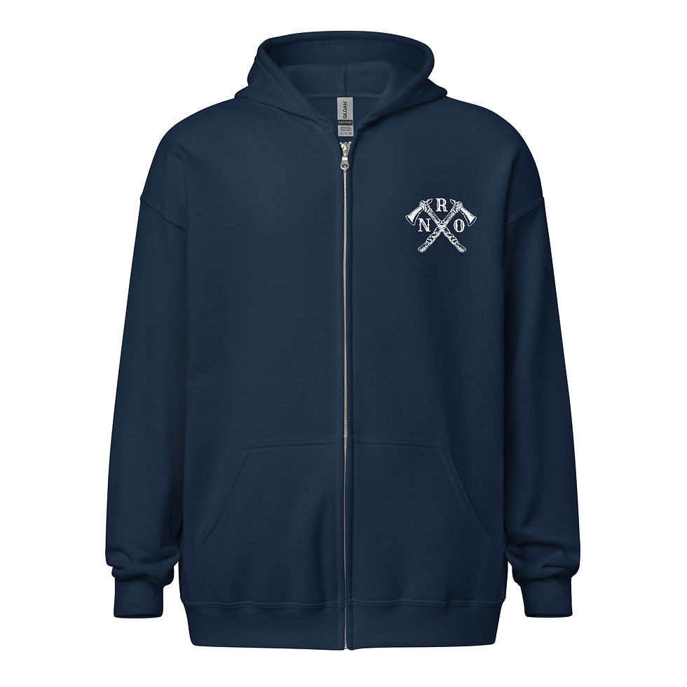 Thumbnail: Nature Ready Outdoors Unisex blend zip hoodie