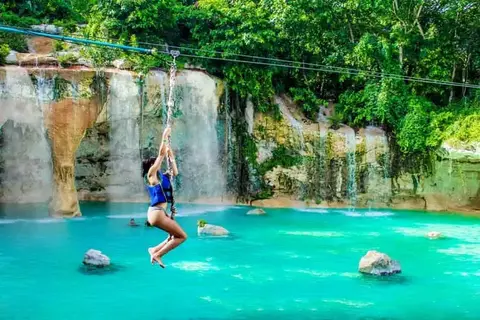 Experience thrilling adventures like zip-lining, cave exploration, cenotes, and more in Cap Cana’s premier natural theme park.