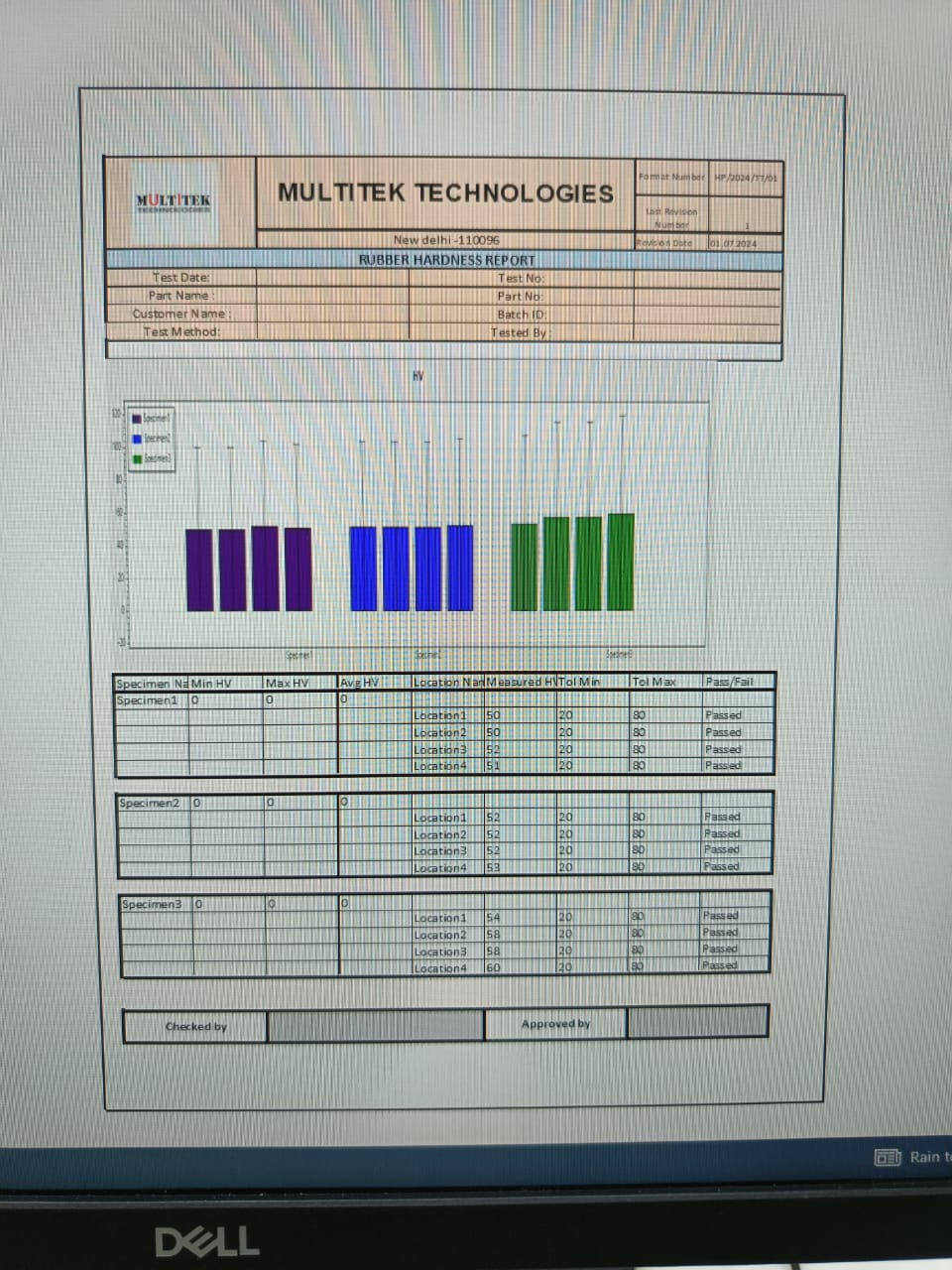 Thumbnail: Chart with "MULTI-TECHNOLOGIES" title, bar graphs, and detailed data rows.