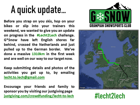 Lecht2Lech Challenge.....Bratwurst for breakfast anyone?