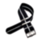 Thumbnail: NATO G10® Twill Single Pass Adjustable One Piece Nylon - Black White