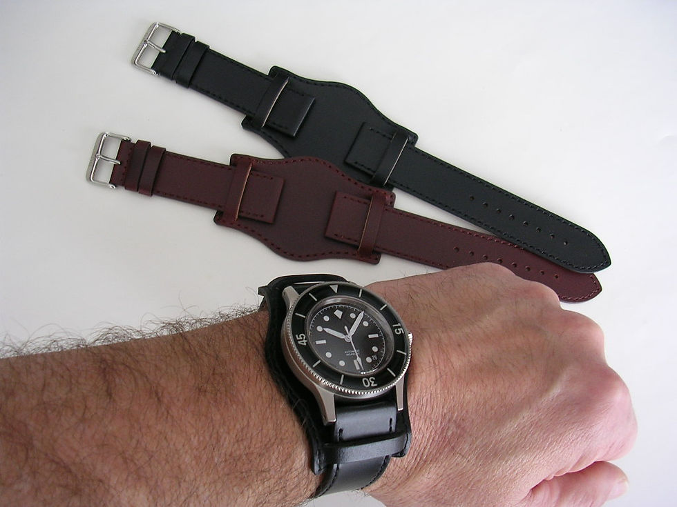 Thumbnail: 3pc. BUND Oily Military Leather