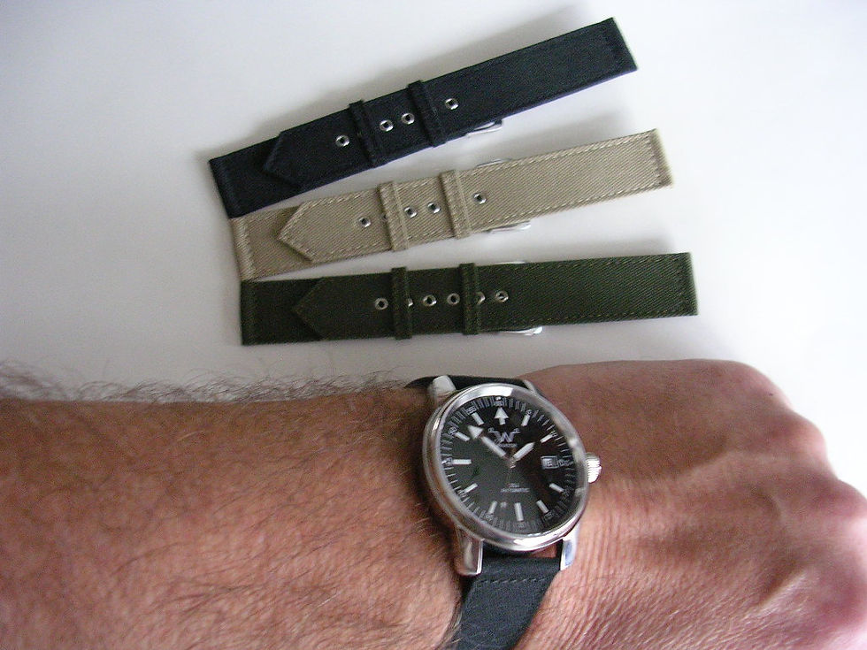 Thumbnail: NATO® WWII Two Piece Canvas S.S. Eyelets