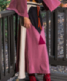 Bamboo and Soy Tradish Skirt *red applique