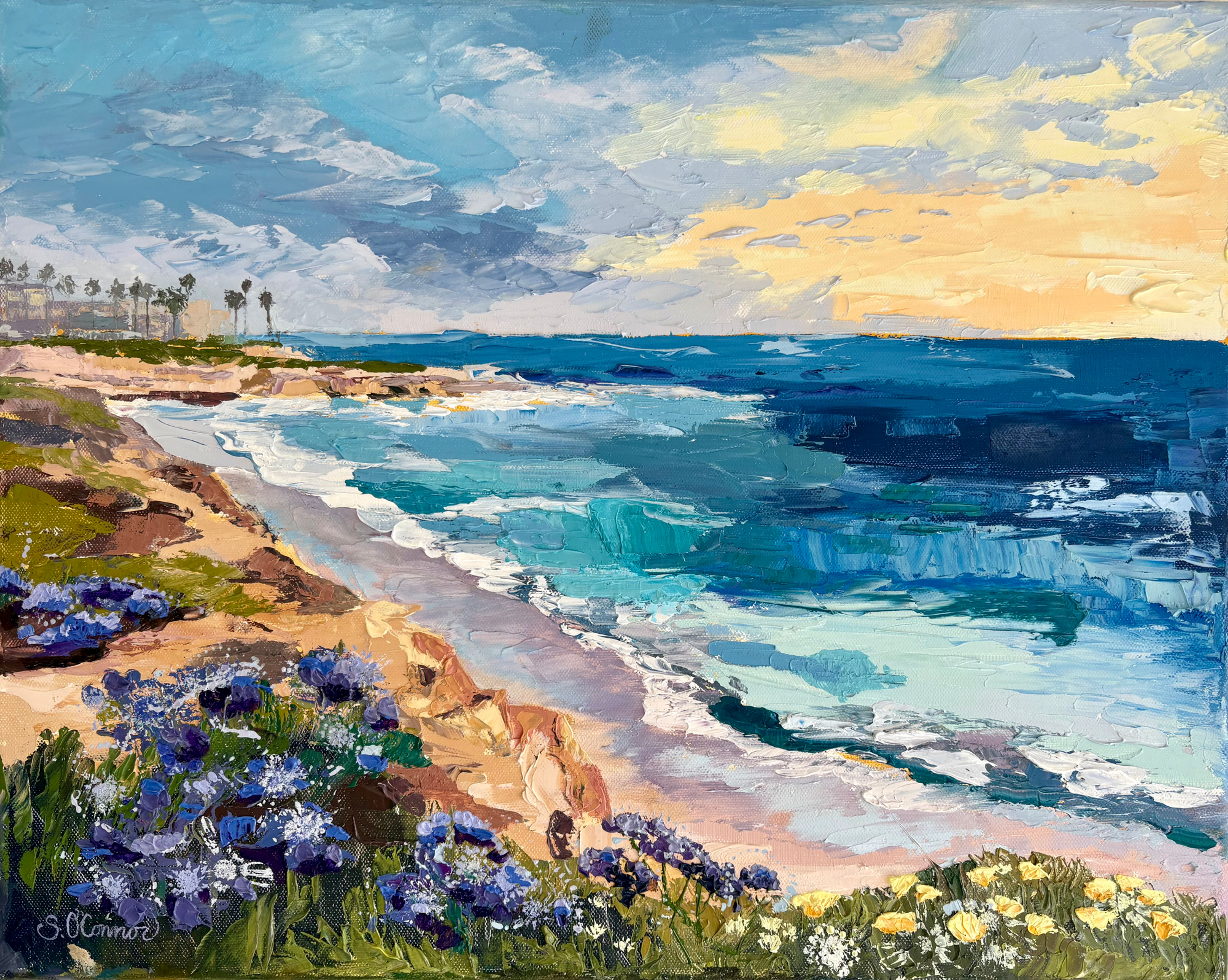 La Jolla Coastline, 20" x 16"