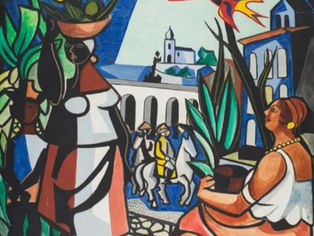 Obras de Di Cavalcanti, Portinari e Volpi do acervo do Museu do Ingá, de Niterói, reunidas em exposição no Rio