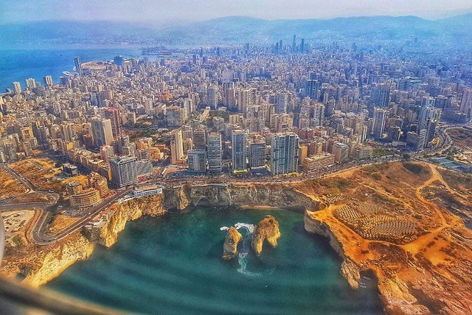 Beirute, capital do Líbano. Foto: reprodução