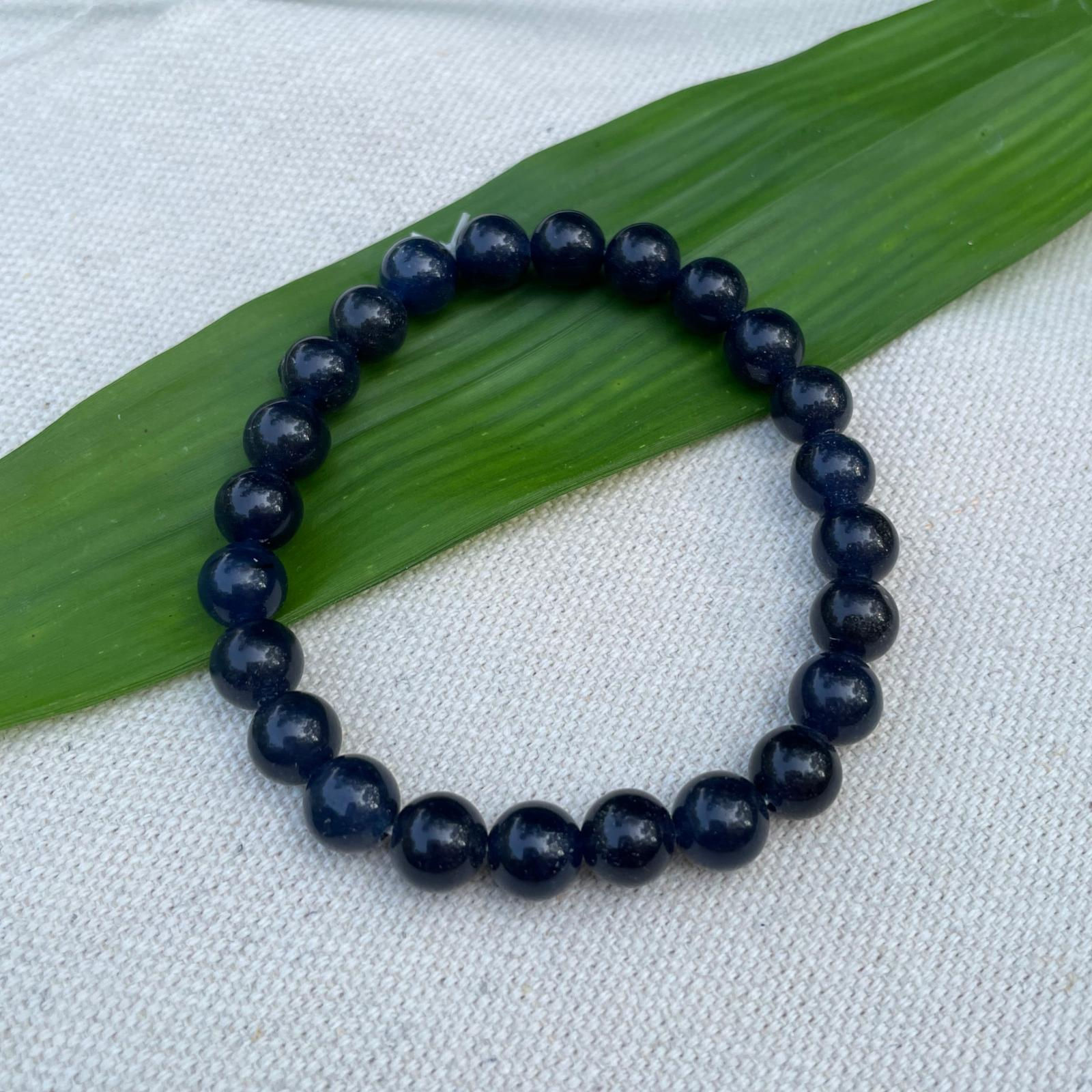 Hindu Japamala | Black Bead Bracelet