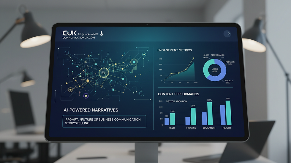 Reshaping Corporate Narratives with AI in Storytelling