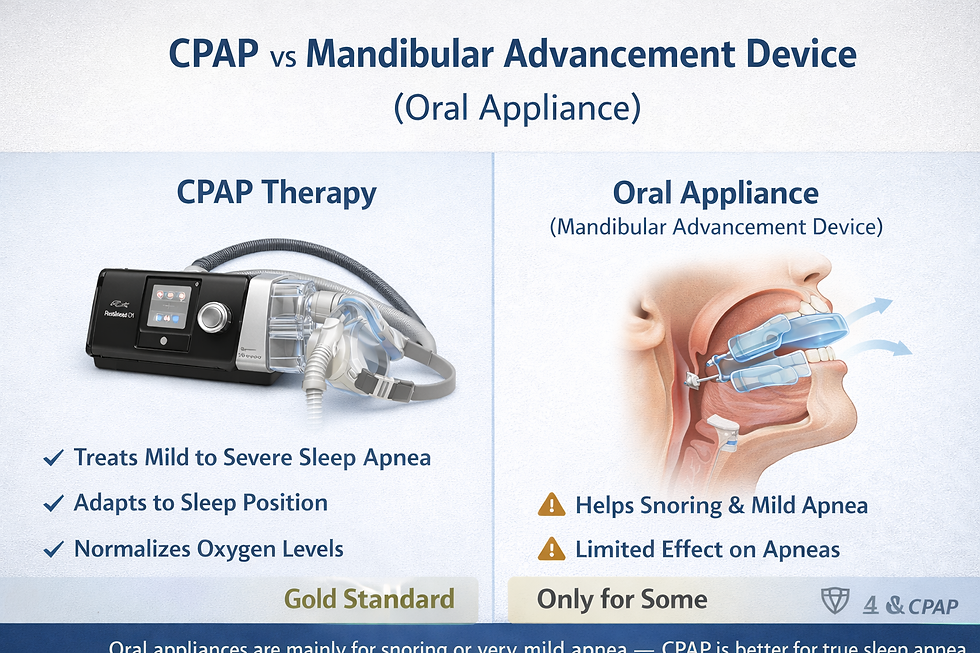 Cover image for CPAP vs Mandibular Advancement Device (Oral Appliance) – CPAP Equip