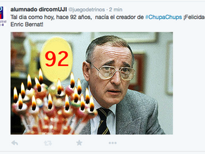 Tweet para Chupa Chups 7