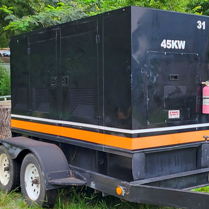45kw diesel generator rental