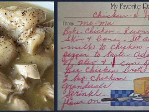 Recipe: Me-Ma’s Chicken & Dumplins