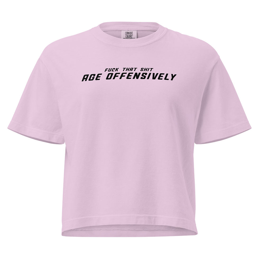 Thumbnail: Age Offensively boxy tee