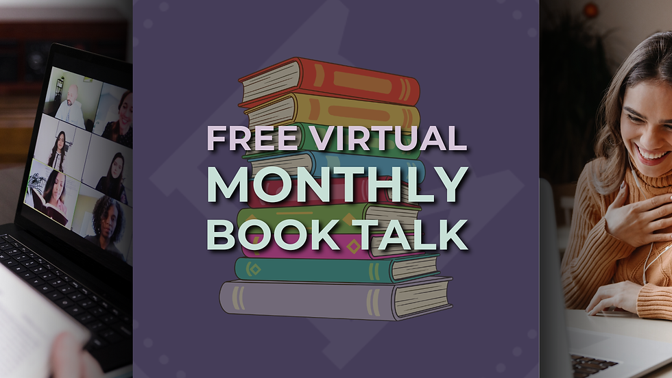 Free Virtual Monthly Book Talk