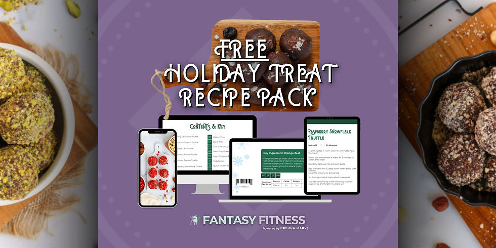 FREE Holiday Treats Recipe Pack