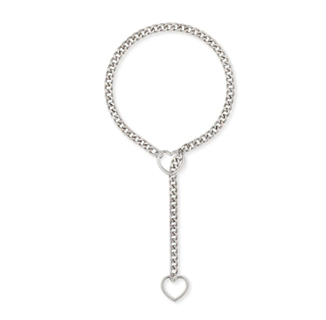 Thumbnail: Heart Slip Chain Necklace for Women