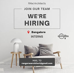 architecture jobs and internships in bangalore
