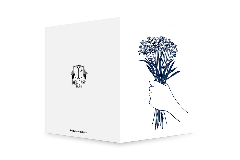 Miniature : "Bouquet bleu"