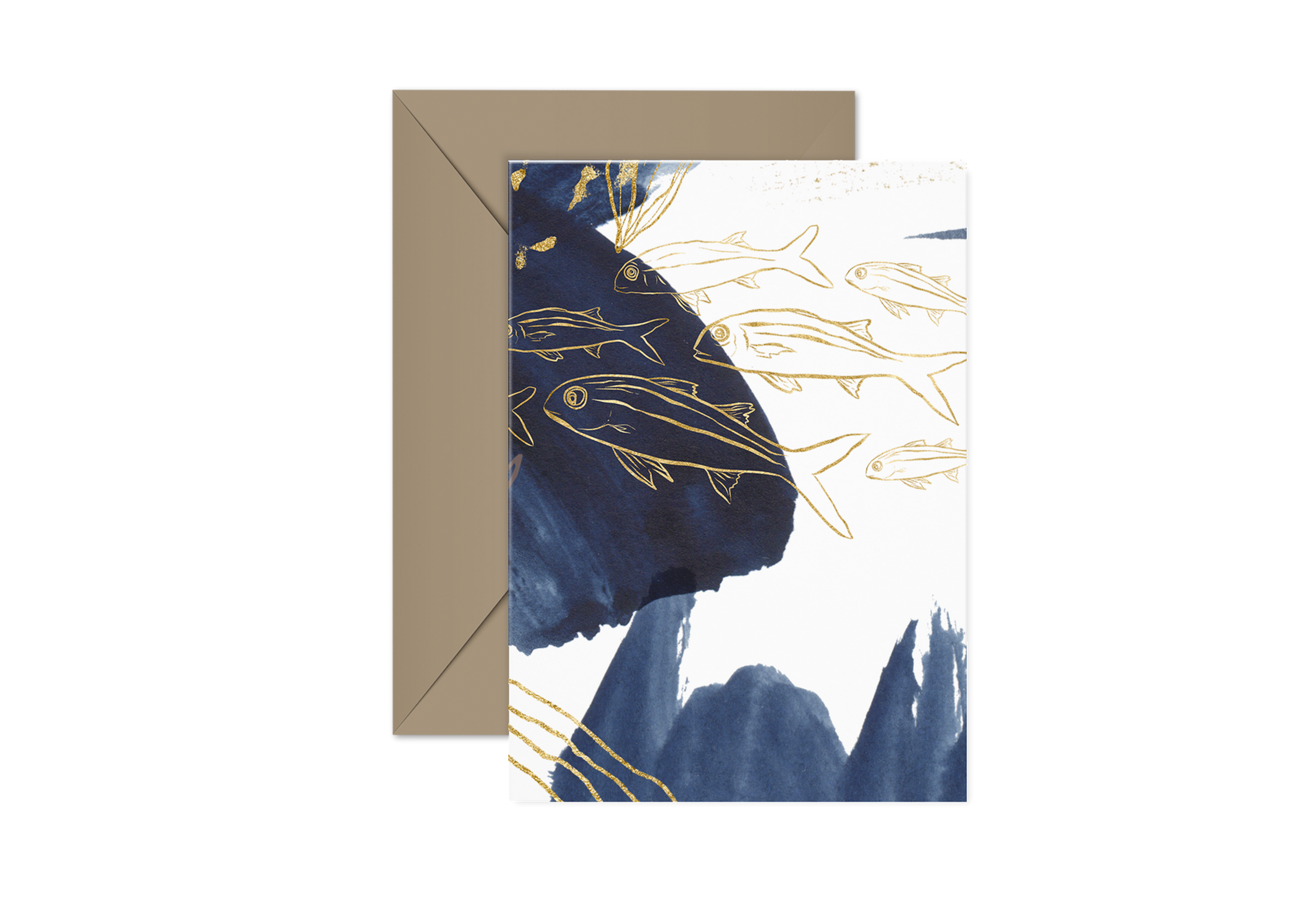 "Banc de poissons dorés"