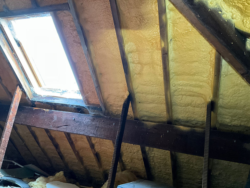 Spray Foam Roof Insulation Liverpool