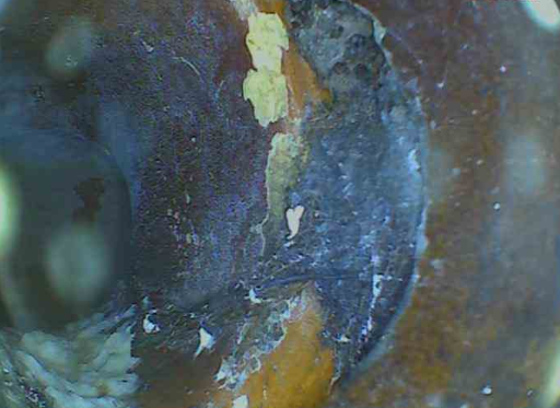 Clay drain pipe cause cracks and subsidence