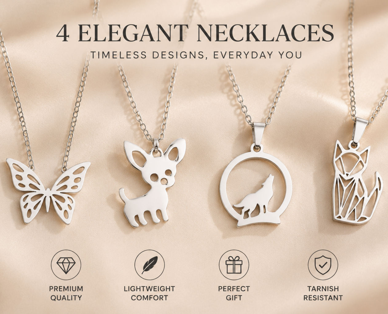 Animal Necklace Fashion Jewelry