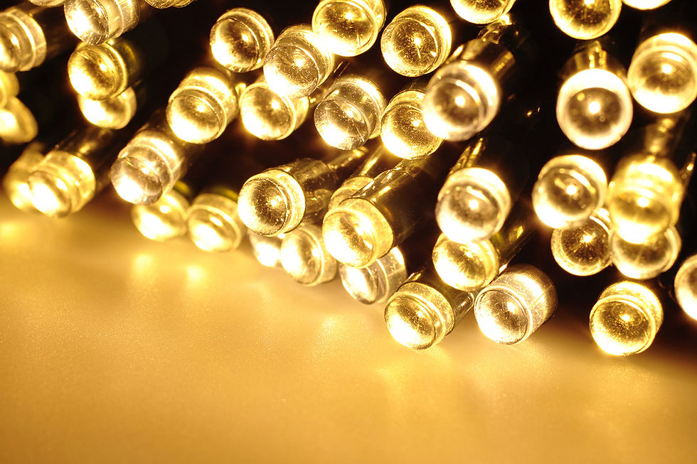 String Lights Close-Up