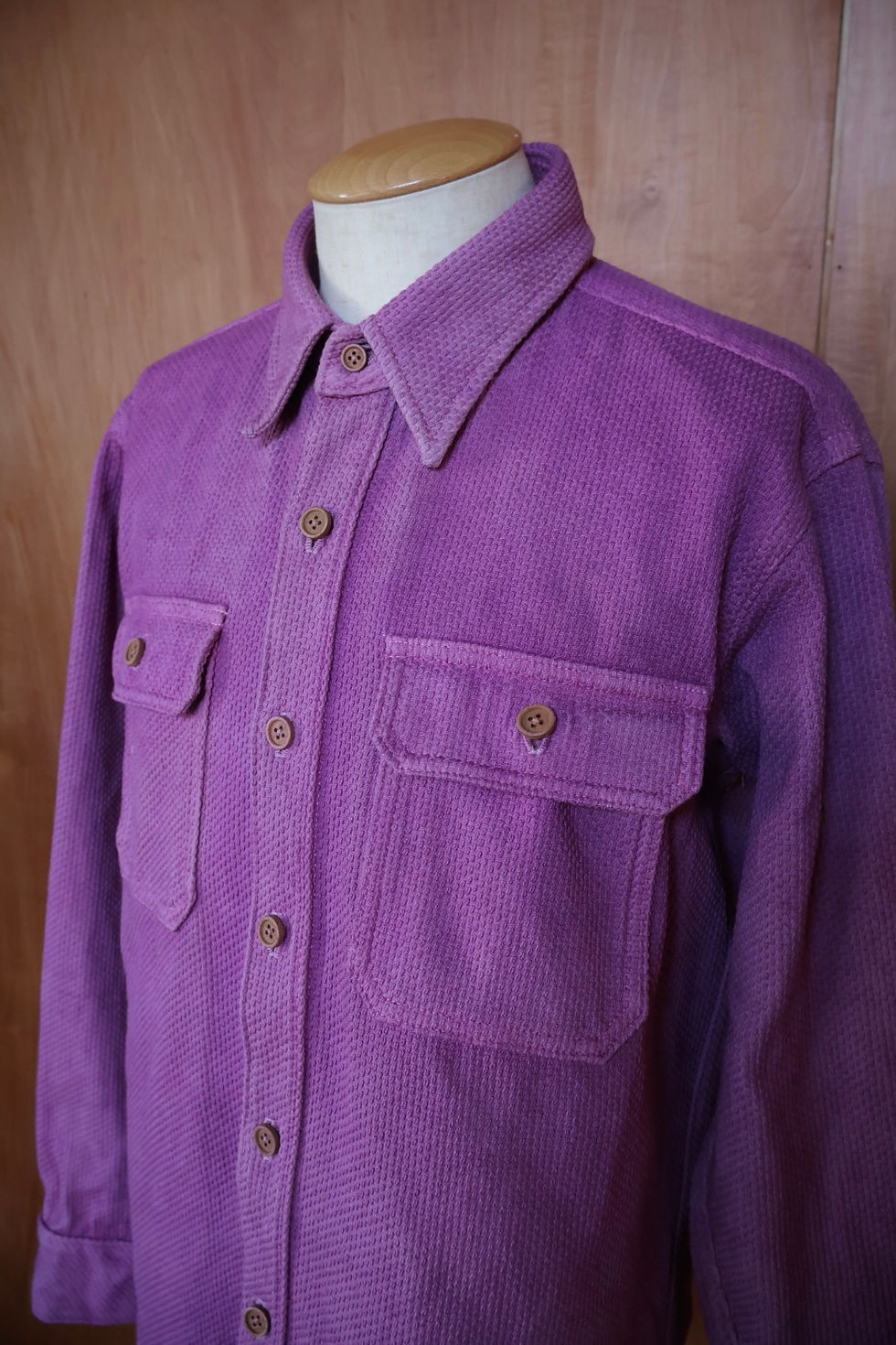 サムネイル： WFG Overshirt (Cochineal Sashiko)
