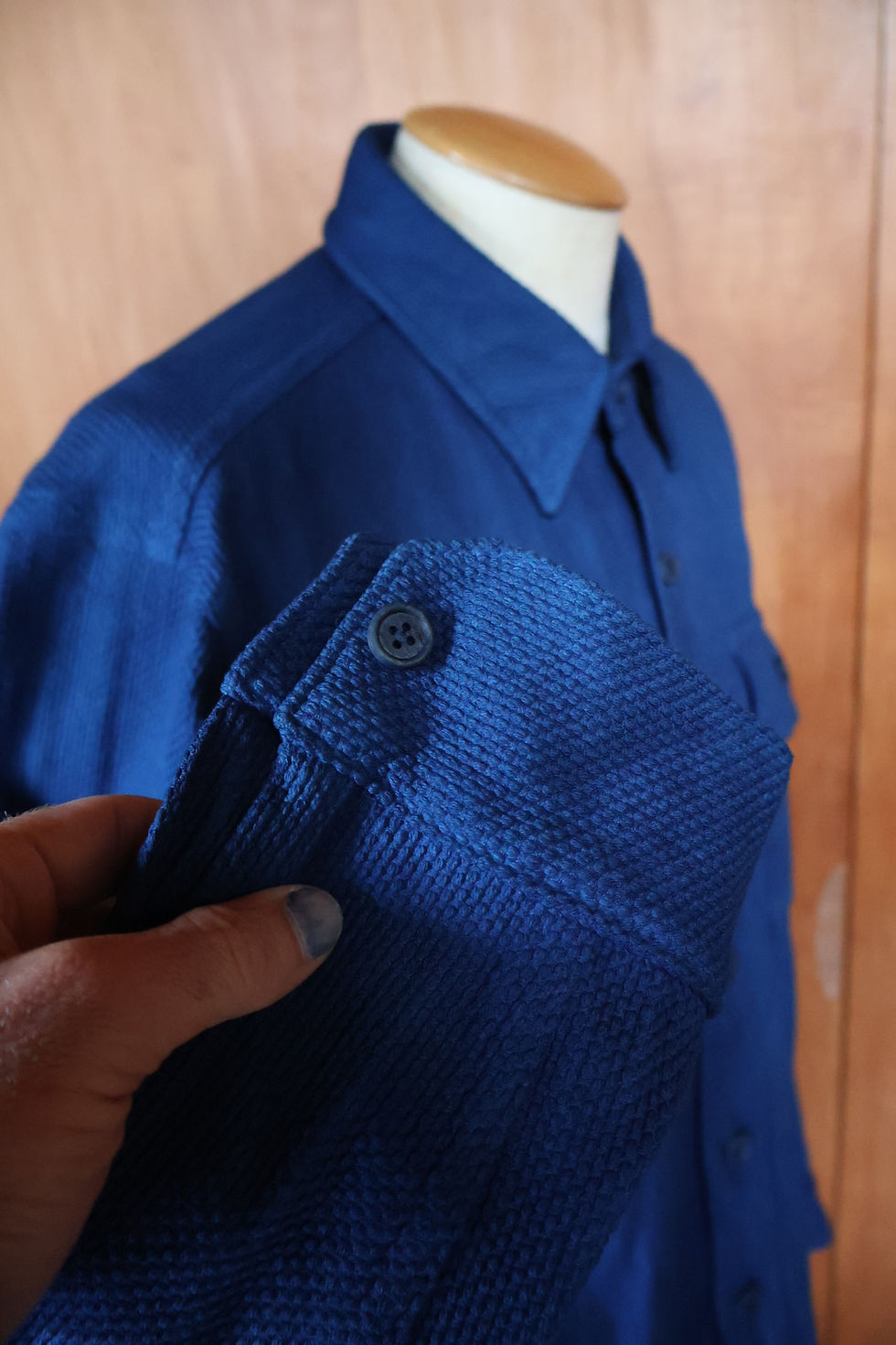 サムネイル： WFG Overshirt (Indigo Sashiko)
