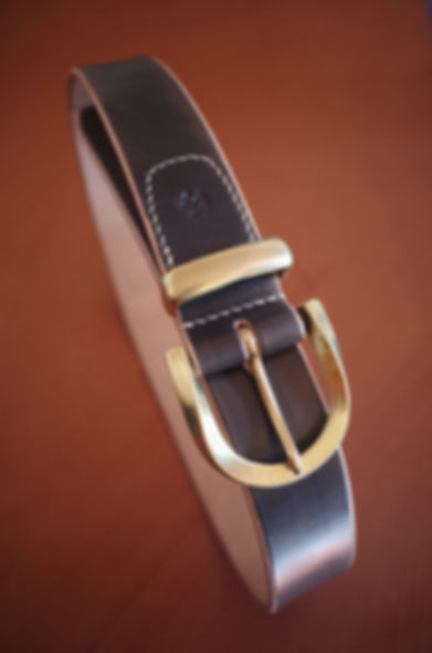 Sumi Black Painted Belt