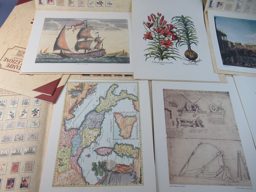 Thumbnail: Stampe da collezione Leonardo da vinci