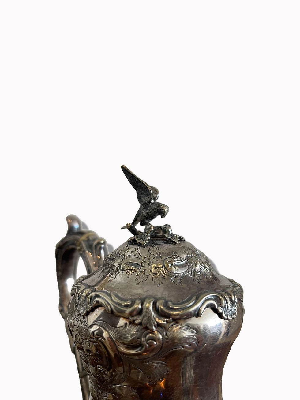 Thumbnail: Antique Silver Plated High Quality late 19th century Georgione Tea Pot